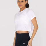 Polo Manga Corta Para Mujer  Basic T-Shirt Zia Blanco Bsoul