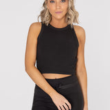 Bra Para Mujer Deportivo Crop Zia Negro Bsoul