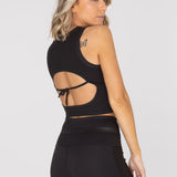 Bra Para Mujer Deportivo Crop Zia Negro Bsoul