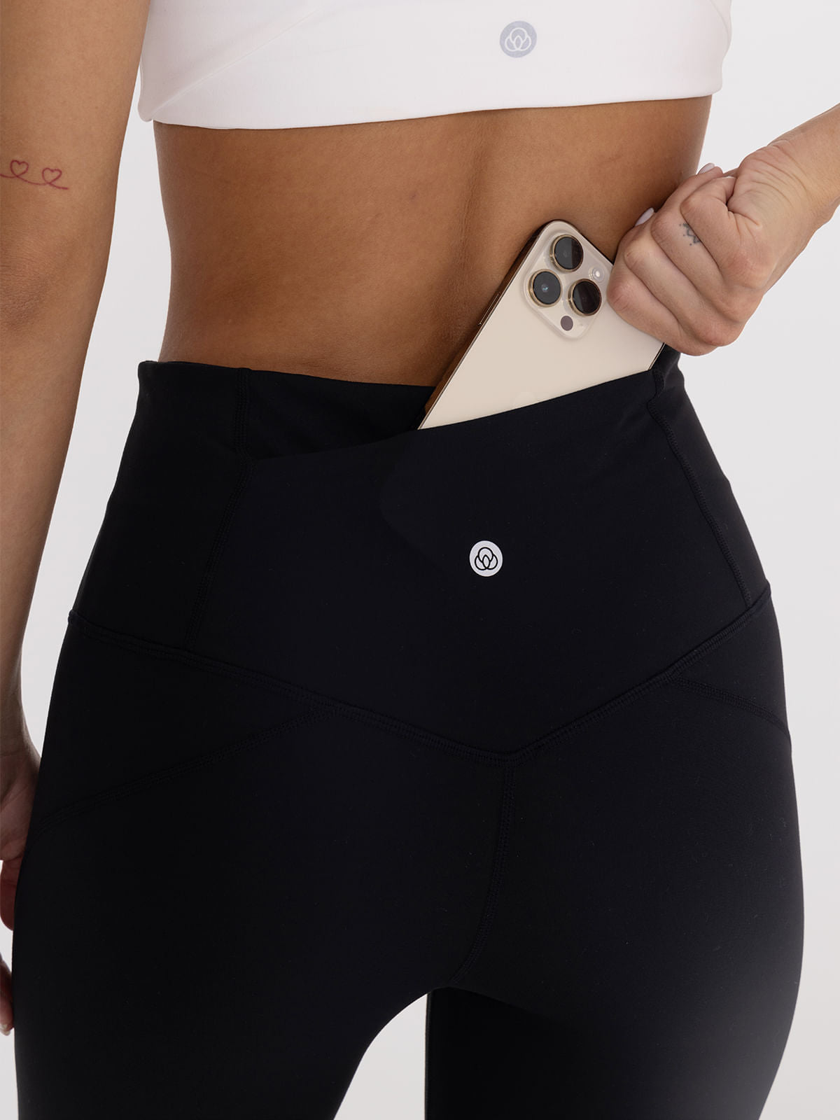 Legging Para Mujer Ankle Dora Negro Bsoul