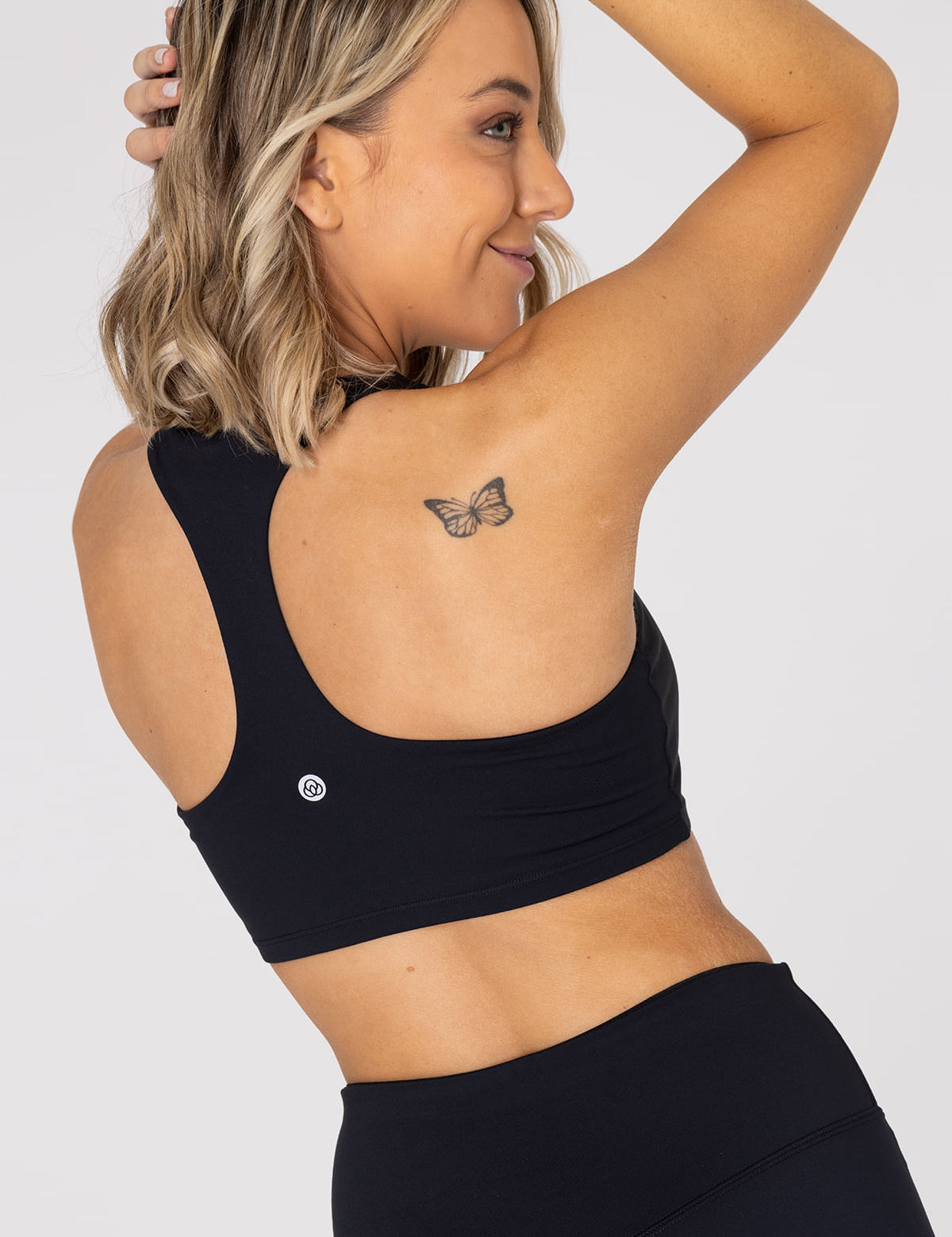 Bra Para Mujer Deportivo Nora Negro Bsoul