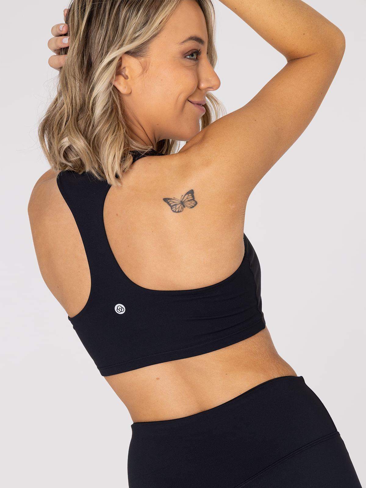 Bra Para Mujer Deportivo Nora Negro Bsoul
