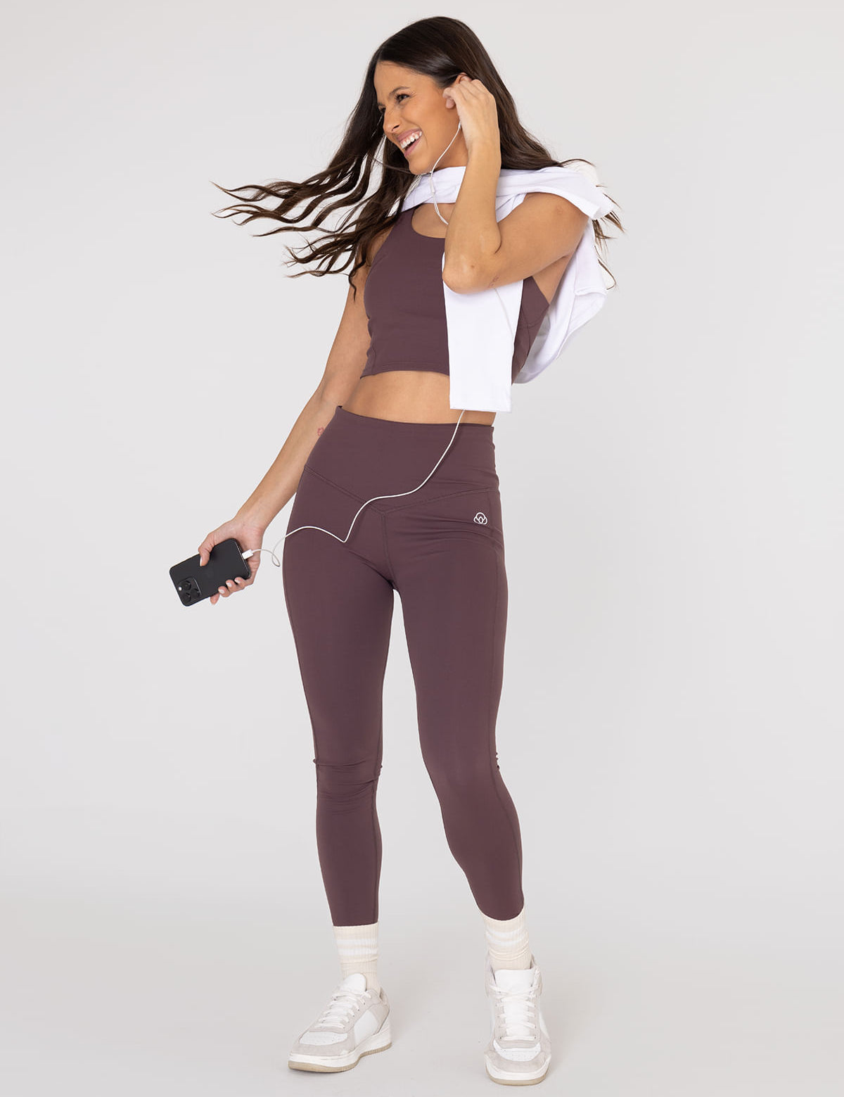 Legging Para Mujer Long Nice Marrón Bsoul
