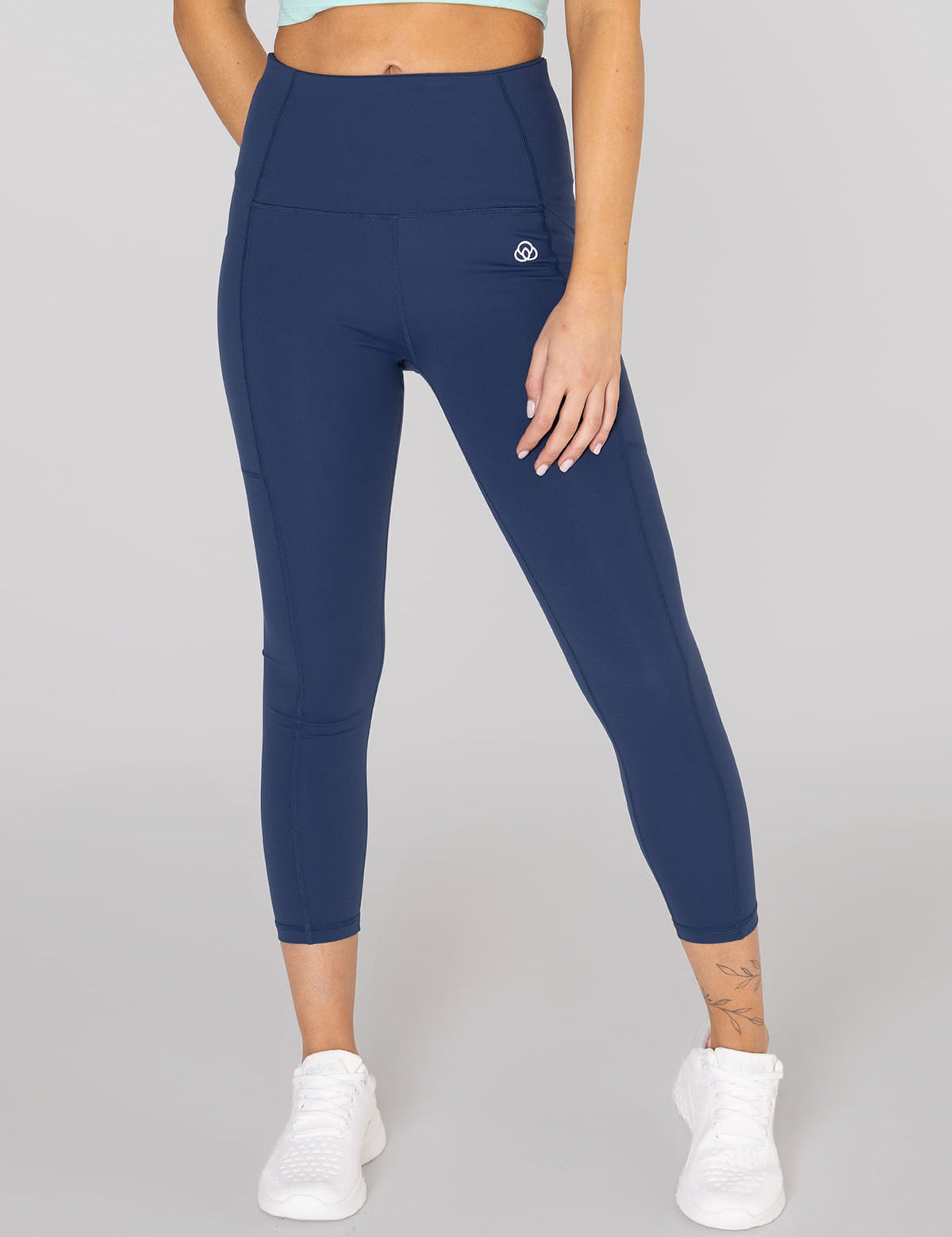 Legging Para Mujer Ankle Ines Azul Bsoul
