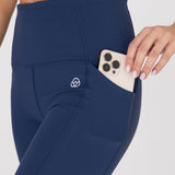 Legging Para Mujer Ankle Ines Azul Bsoul
