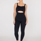 Enterizo Para Mujer  Ankle Jumpsuit Negro Bsoul