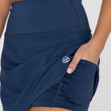 Falda Para Mujer Court Isi Azul Bsoul