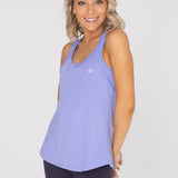 Polo Sin Mangas Para Mujer  Tank Veda Morado Bsoul