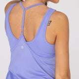 Polo Sin Mangas Para Mujer  Tank Veda Morado Bsoul