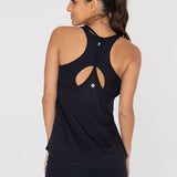 Polo Sin Mangas Para Mujer  Tank Veda Negro Bsoul