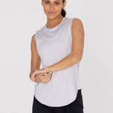 Polo Manga Corta Para Mujer  Livia Gris Bsoul