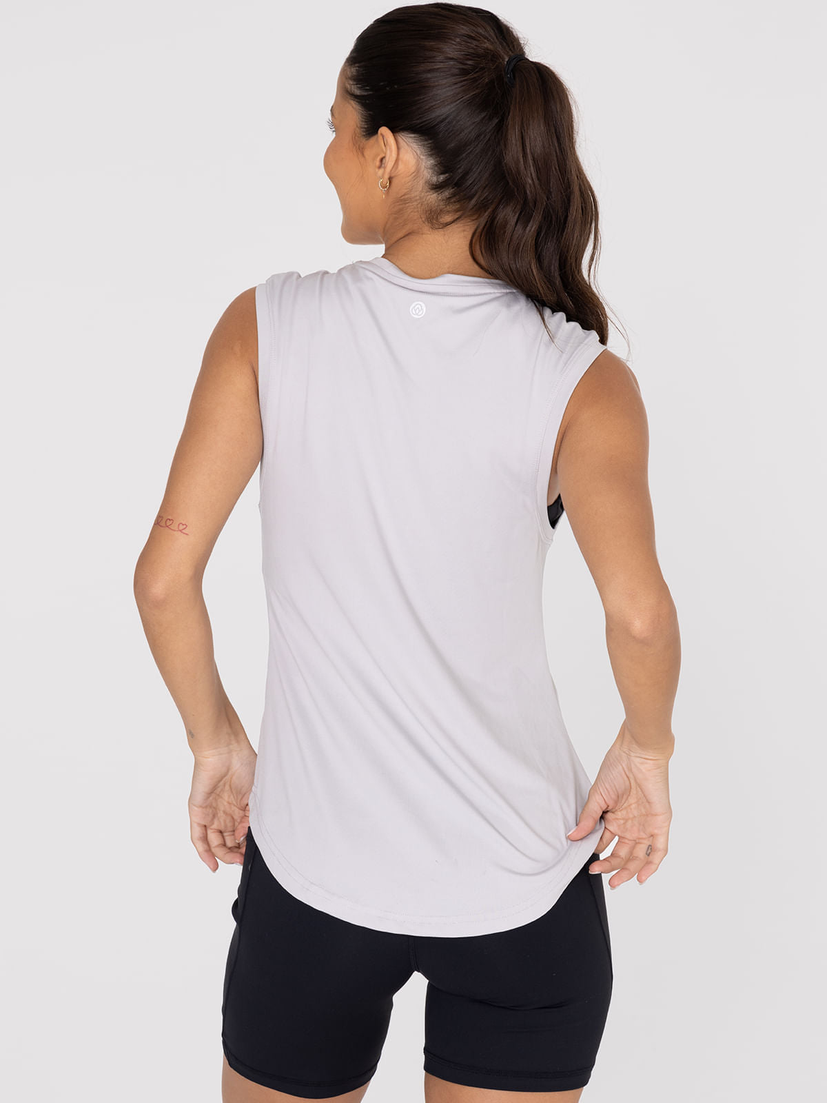 Polo Manga Corta Para Mujer  Livia Gris Bsoul