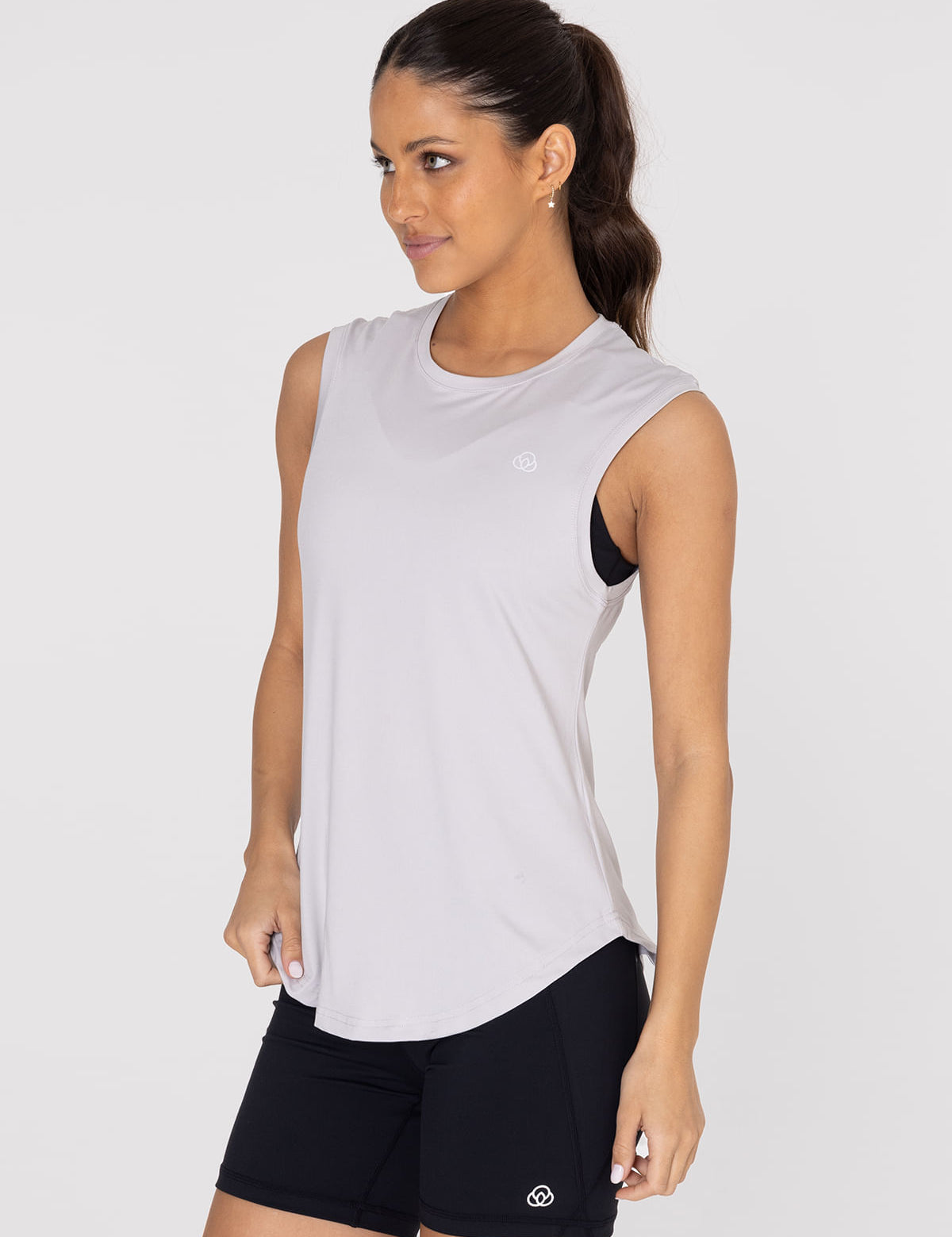 Polo Manga Corta Para Mujer  Livia Gris Bsoul