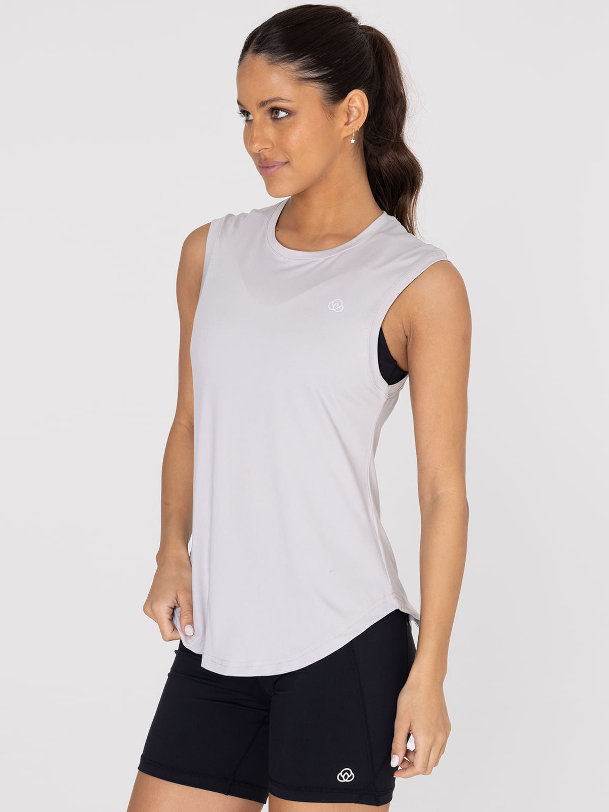 Polo Manga Corta Para Mujer  Livia Gris Bsoul