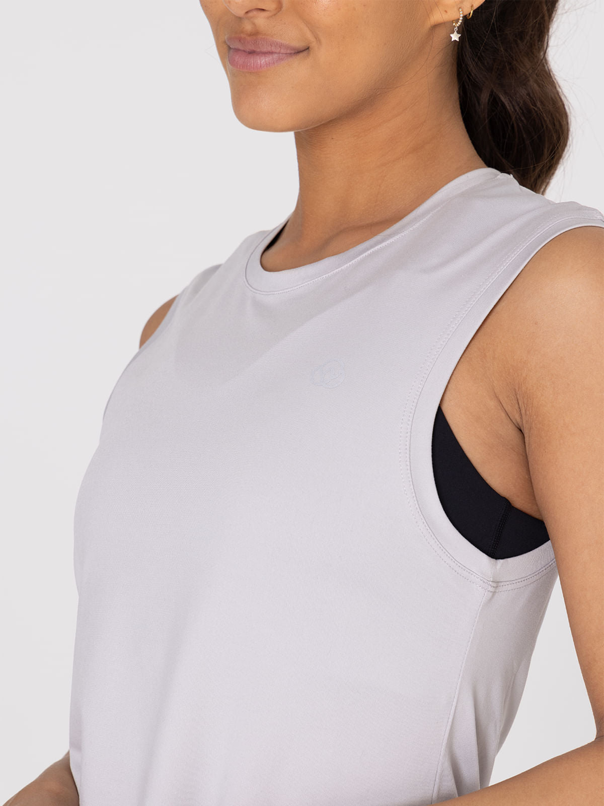 Polo Manga Corta Para Mujer  Livia Gris Bsoul