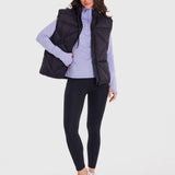 Chaleco Para Mujer Quilted Negro Bsoul