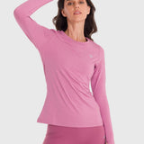 Polo Manga Larga Para Mujer First Layer Rosado Bsoul