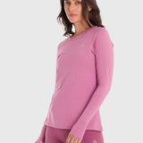 Polo Manga Larga Para Mujer First Layer Rosado Bsoul