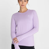 Polo Manga Larga Para Mujer  First Layer Morado Bsoul