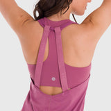 Polo Sin Mangas Para Mujer Training Tank Rosado Bsoul