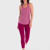 Polo Sin Mangas Para Mujer Training Tank Rosado Bsoul