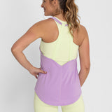 Polo Sin Manga Para Mujer  Training Tank Morado Bsoul