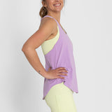 Polo Sin Manga Para Mujer  Training Tank Morado Bsoul