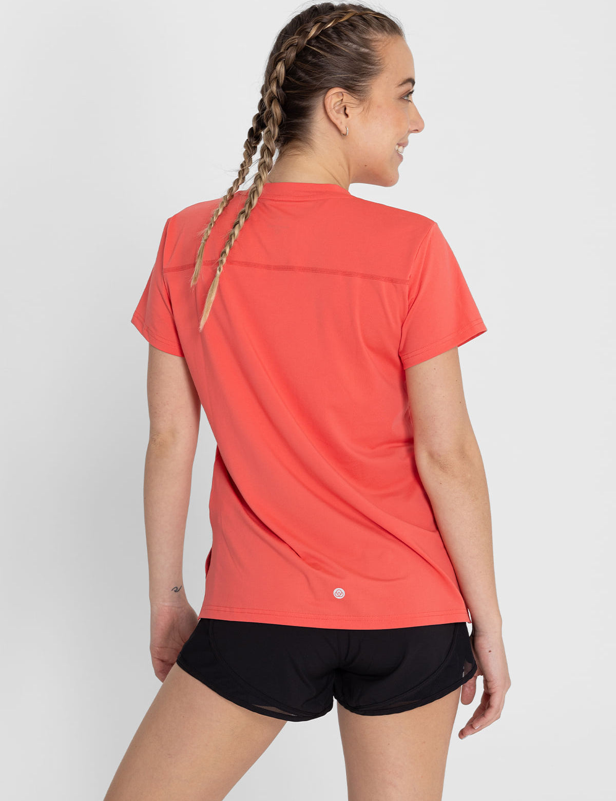 Polo  Para Mujer  V-Neck Naranja Bsoul
