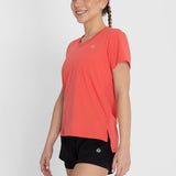 Polo  Para Mujer  V-Neck Naranja Bsoul