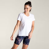 Polo  Para Mujer  V-Neck Blanco Bsoul