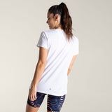 Polo  Para Mujer  V-Neck Blanco Bsoul