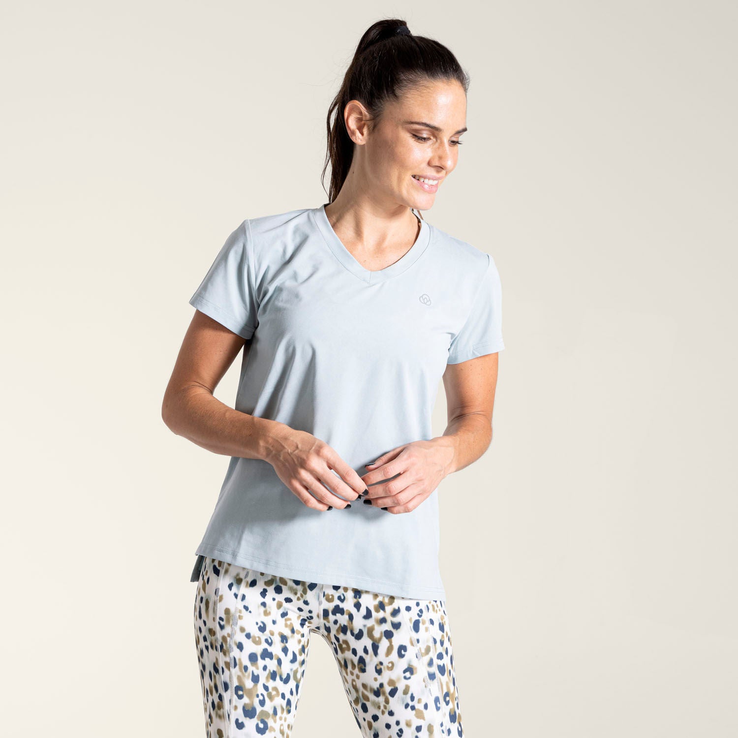 Polo V-Neck para Mujer