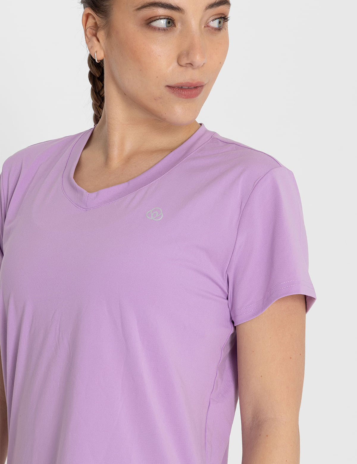 Polo Para Mujer  V-Neck Rosado Bsoul