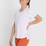 Polo  Para Mujer  V-Neck Blanco Bsoul