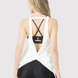 Polo Sin Mangas Para Mujer Tank Cloe Hueso Bsoul