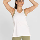 Polo Sin Manga Para Mujer  Cloe Blanco Bsoul