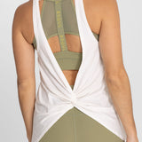 Polo Sin Manga Para Mujer  Cloe Blanco Bsoul