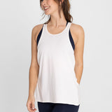 Polo Sin Manga Para Mujer  Cloe Blanco Bsoul
