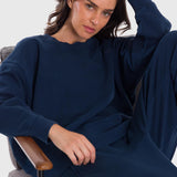 Polera Para Mujer Crew Neck Creta Azul Bsoul