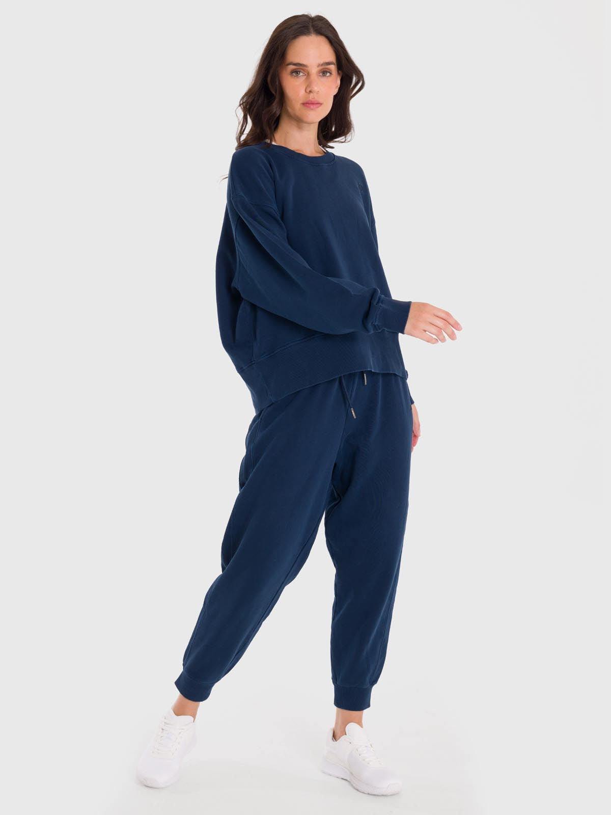 Polera Para Mujer Crew Neck Creta Azul Bsoul