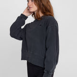 Polerón Para Mujer  Crew Neck Creta Negro Bsoul