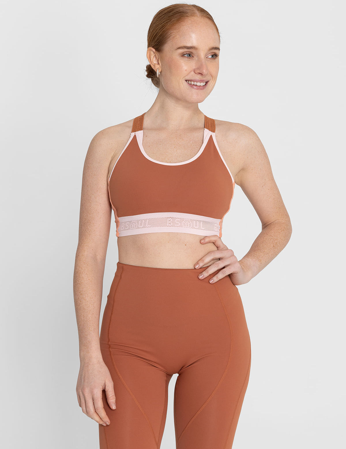 Bra Para Mujer Deportivo Aura Naranja Bsoul