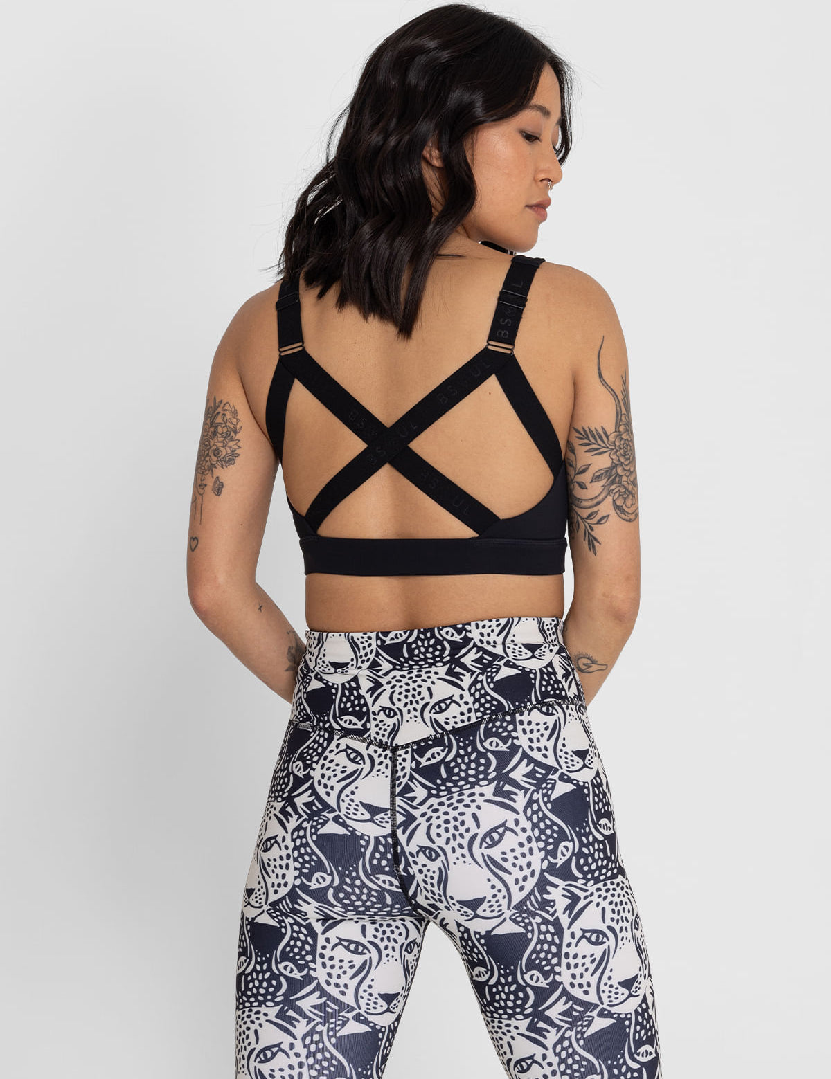Bra Para Mujer Deportivo Helena Negro Bsoul