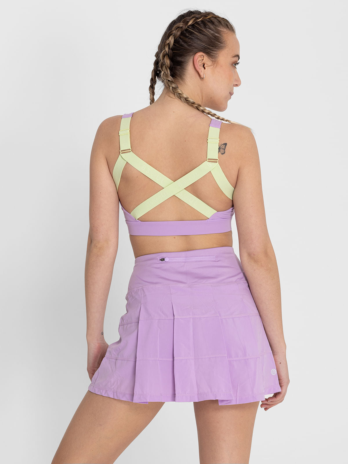 Bra Para Mujer Deportivo Helena Morado Bsoul