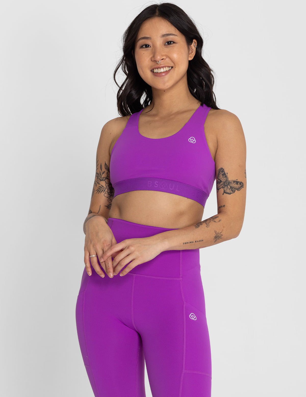 Bra Para Mujer Deportivo Iris Morado Bsoul