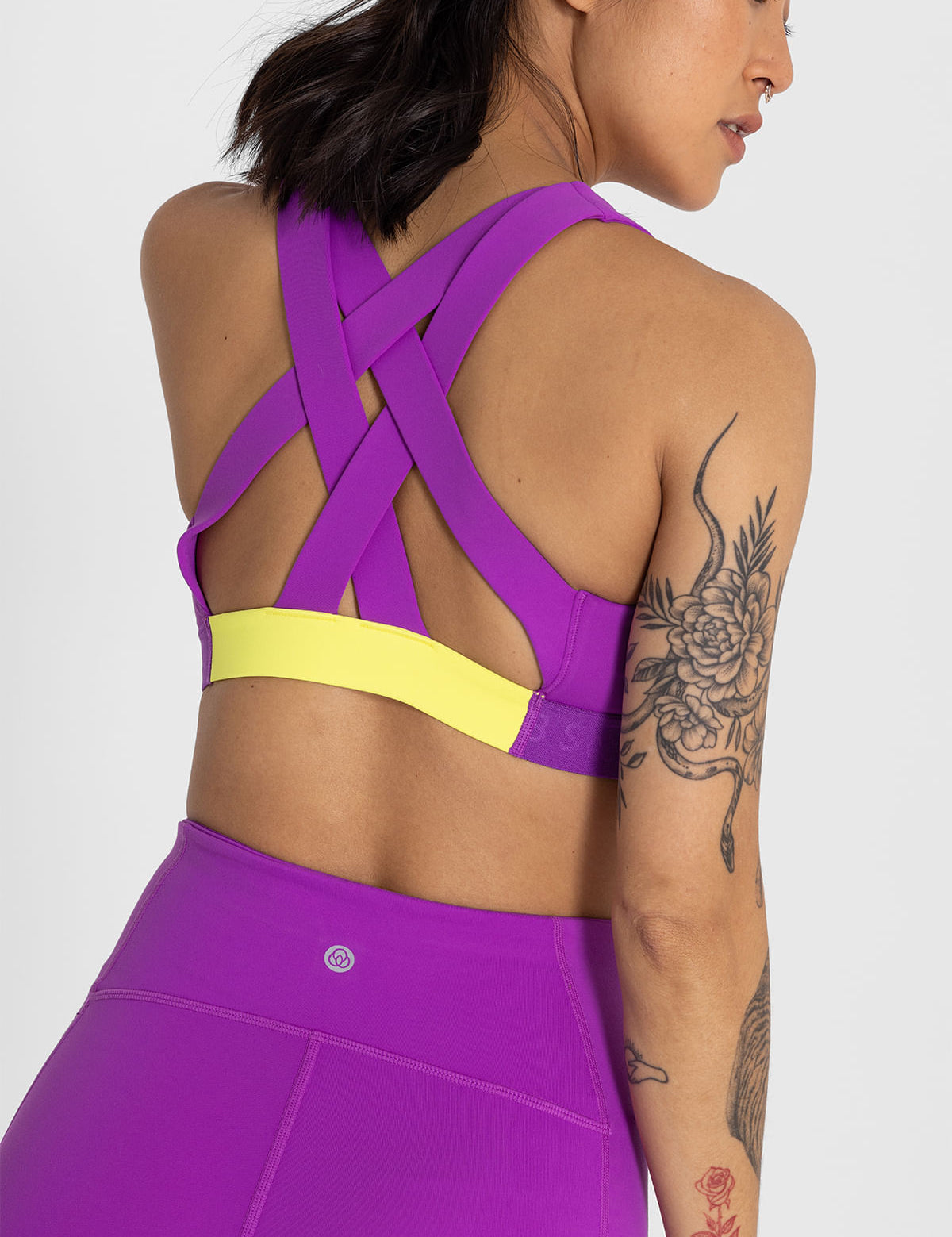 Bra Para Mujer Deportivo Iris Morado Bsoul