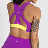 Bra Para Mujer Deportivo Iris Morado Bsoul