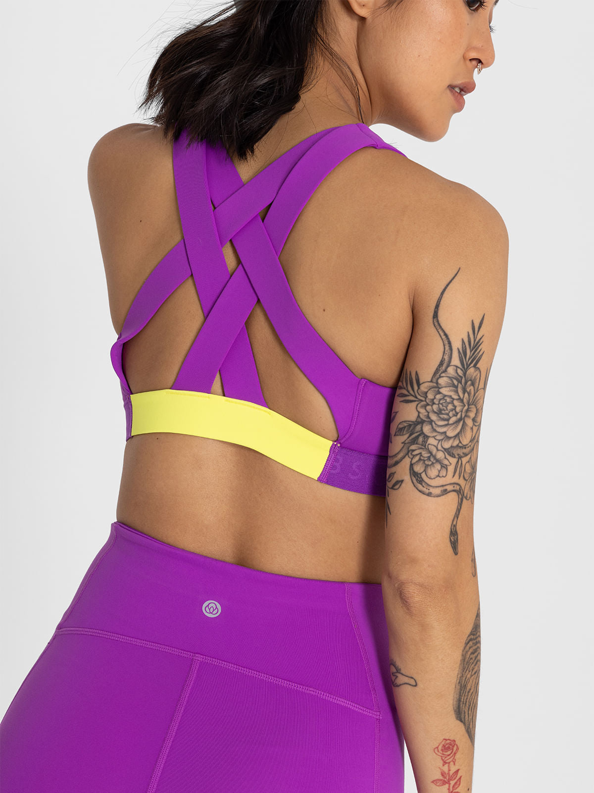 Bra Para Mujer Deportivo Iris Morado Bsoul