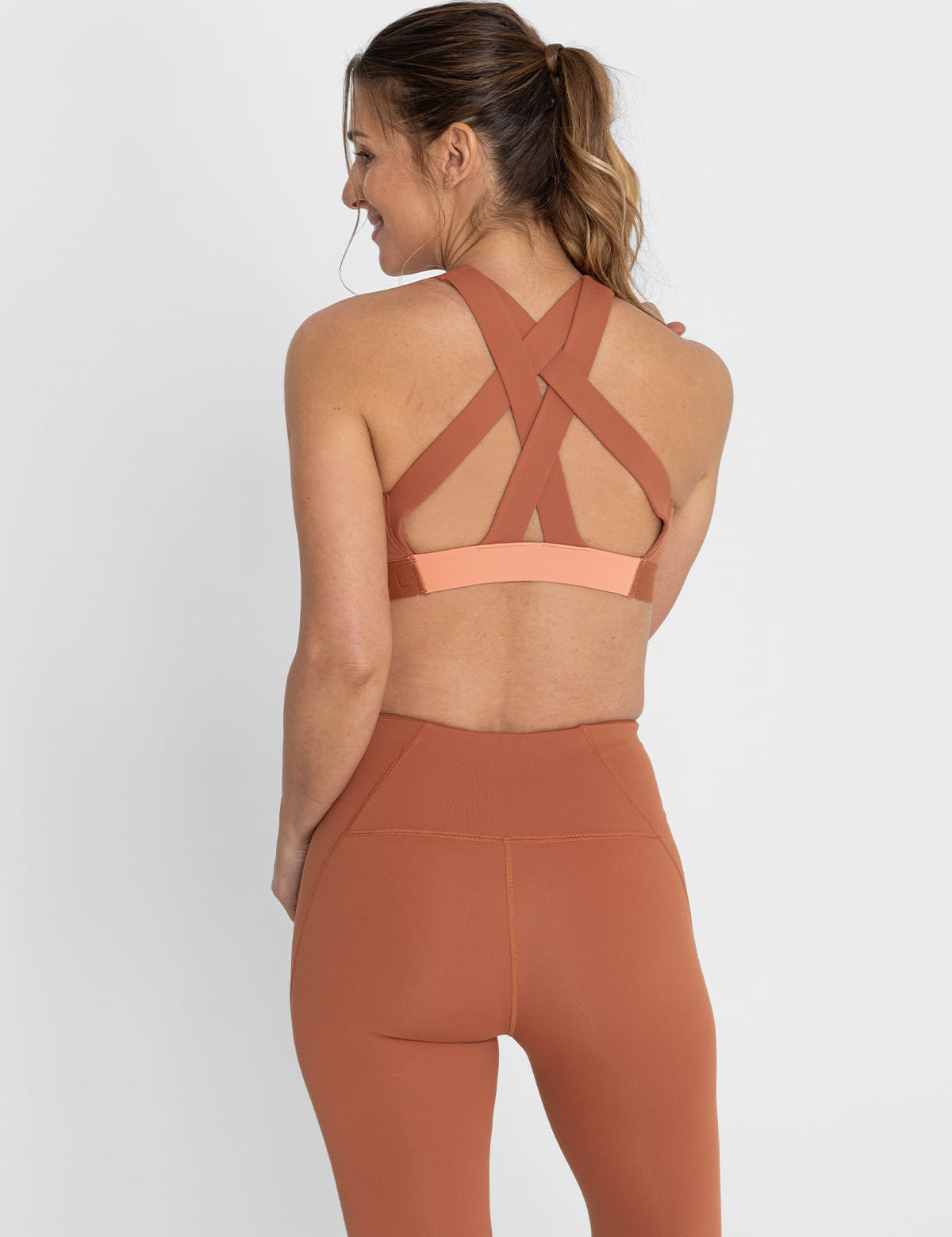 Bra Para Mujer Deportivo Iris Naranja Bsoul