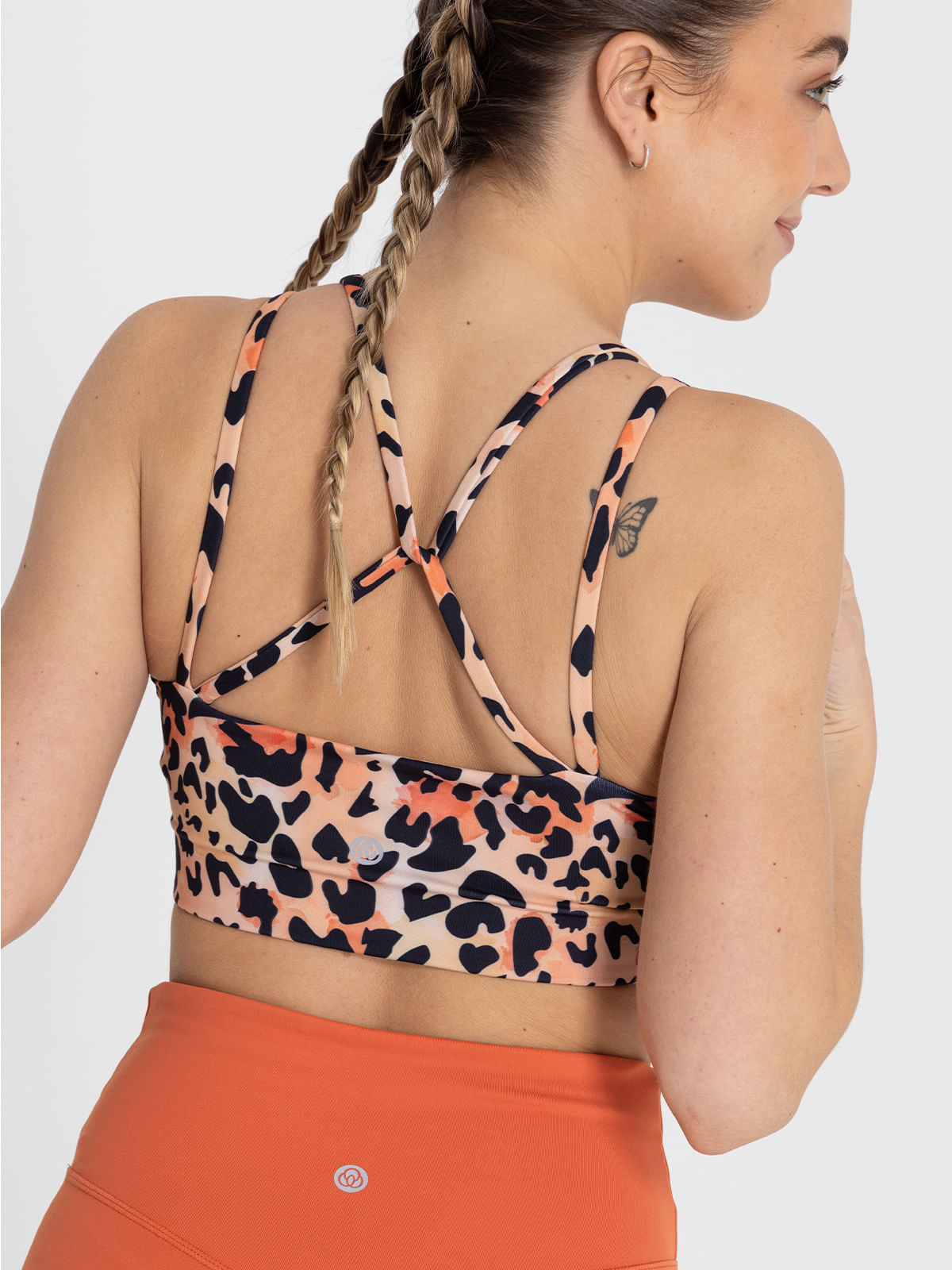 Bra Para Mujer Deportivo Lisa Multicolor Bsoul